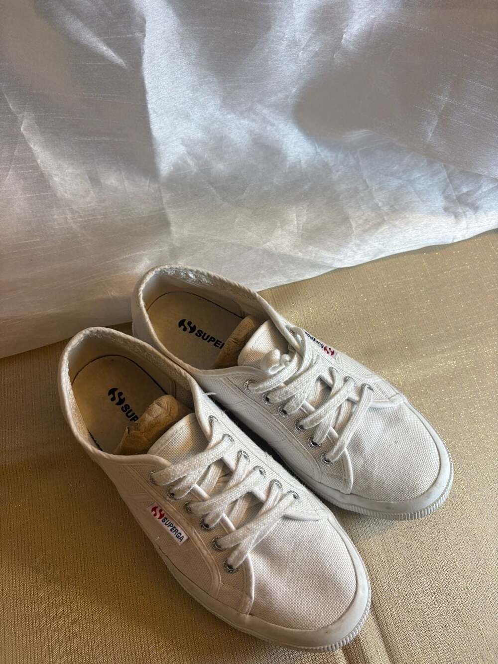 Superga 2306 Cotu Slip-On Sneakers , Beige, Women's 10 M (EU 41.5) - Picture 2 of 9